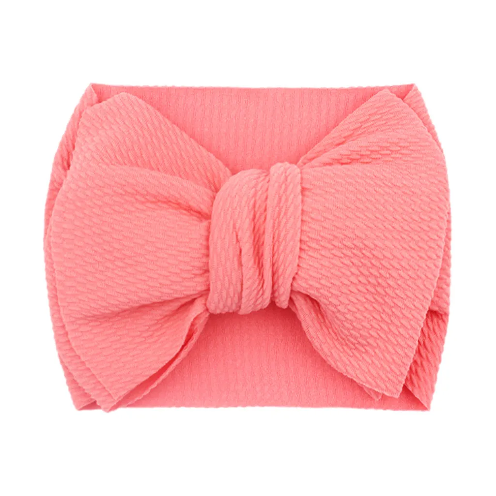 Babymoon Kids Girls Textured Bow Hairband | Baby Headband | Hair Accessories