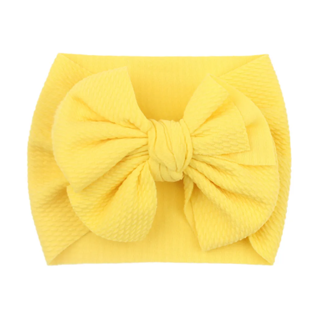 Babymoon Kids Girls Textured Bow Hairband | Baby Headband | Hair Accessories