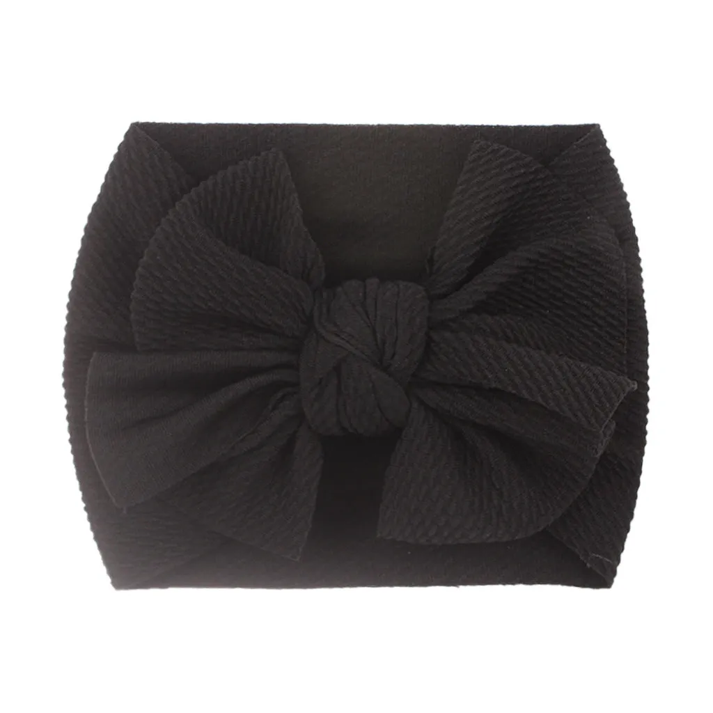 Babymoon Kids Girls Textured Bow Hairband | Baby Headband | Hair Accessories