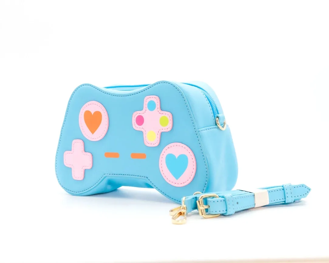 Blue Game Controller Handbag