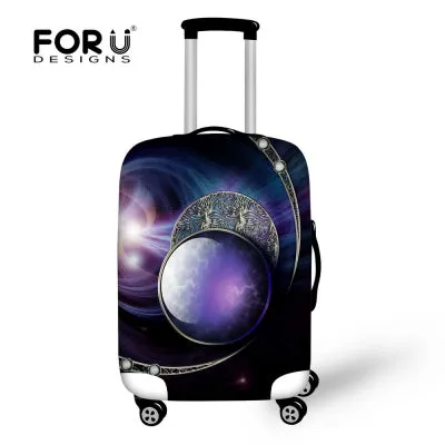 Brand 3D Portable Elastic Travel Luggage Cover Stretch Protect Suitcase Cover Apply to 18-30 Inch Case Waterproof Luggage Covers