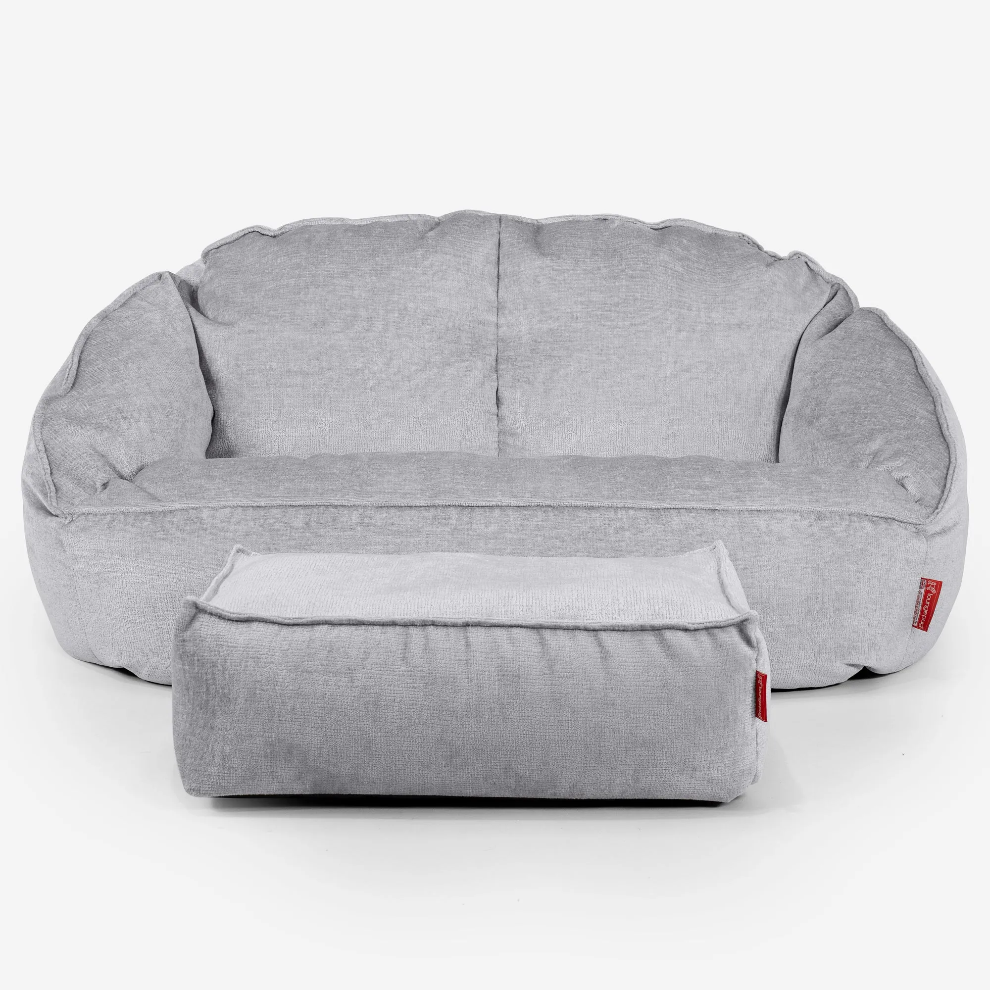 Bubble Sofa Bean Bag - Chenille Grey