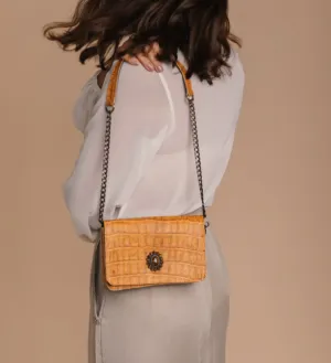 Chain Crossbody Bag - Honey