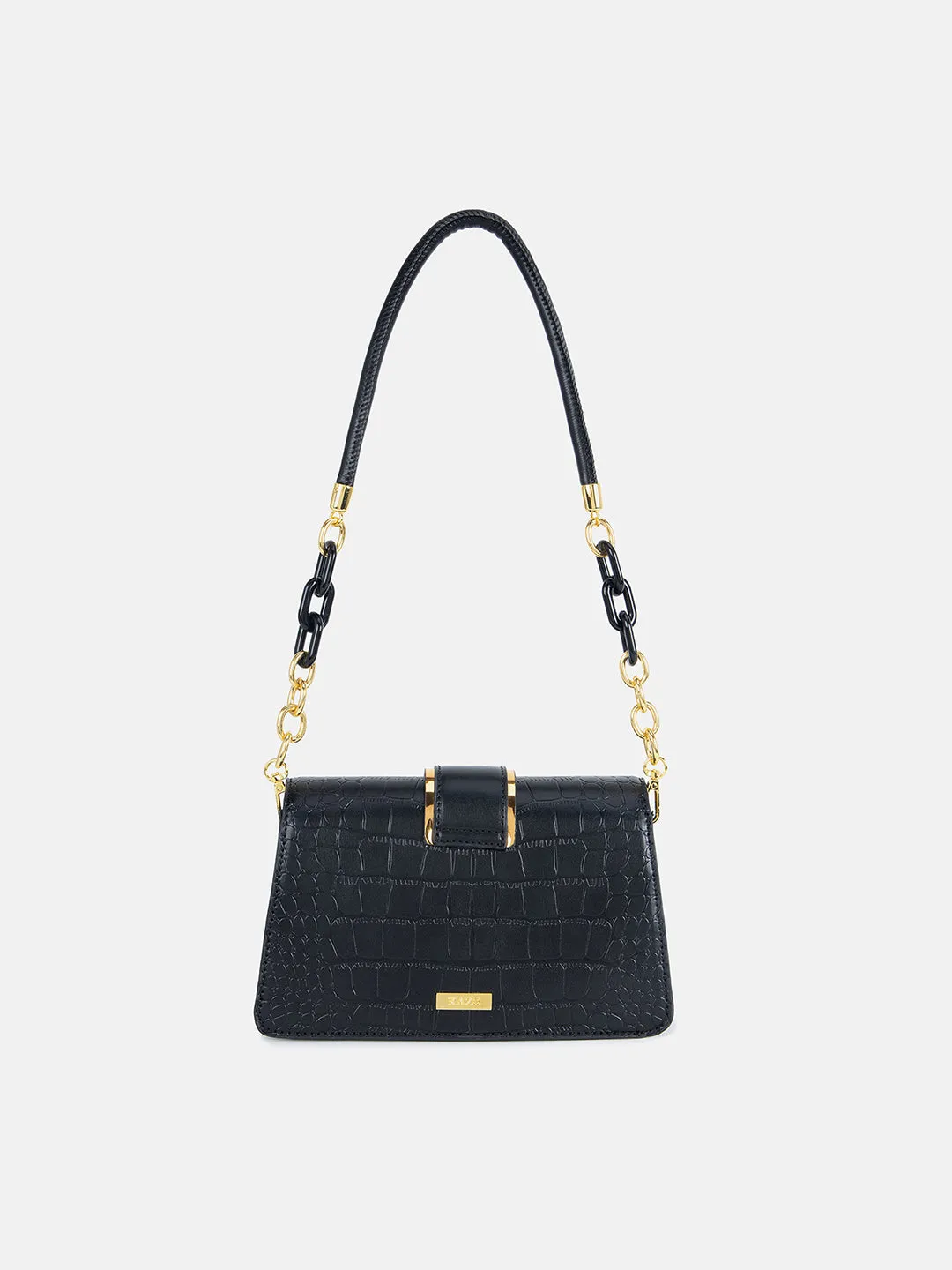 CROCO EMBOSSED SLING BAG