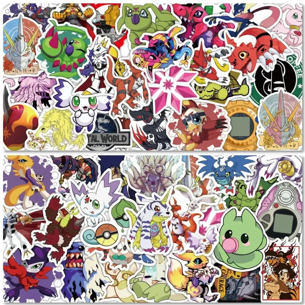 Digimon Sticker Collection! 🌟