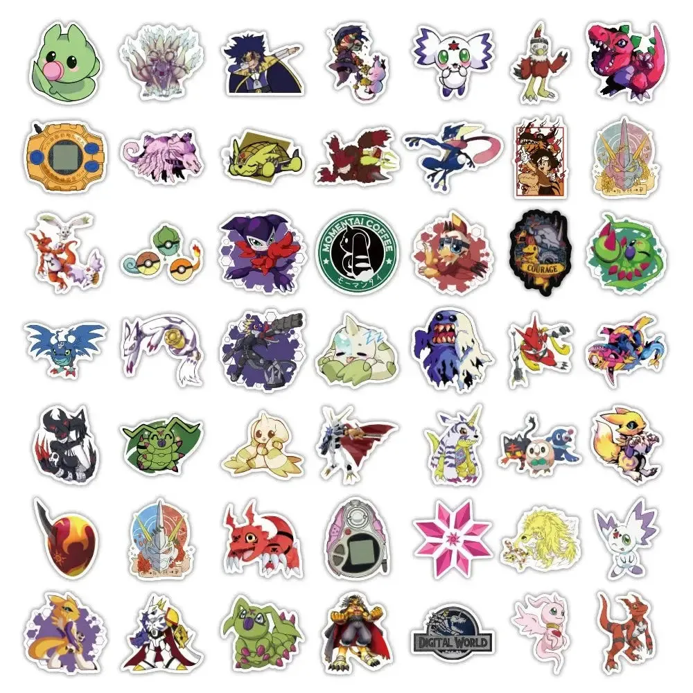 Digimon Sticker Collection! 🌟