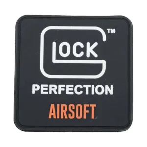 Elite Force GLOCK Airsoft Hook & Loop PVC Tactical Morale Patch