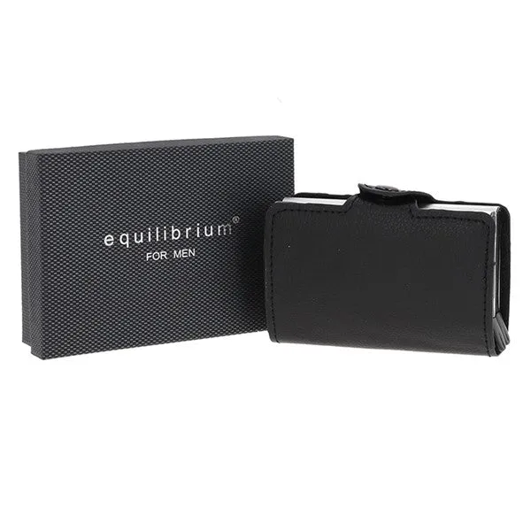 Equilibrium Pop Up Credit Card Holder Black