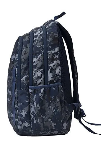 F Gear Raider Military Navy 30L |Stylish Trendy School College Tuition Travel Backpack with Raincover|3 Big Compartments|Padding at the Back Panel and Shoulder Straps |Made in India|1 year warranty