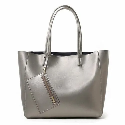 Fashion Leather Large Capacity Handbag For Lady