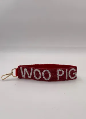 Gameday Beaded Wristlet Keychain by Social Statement