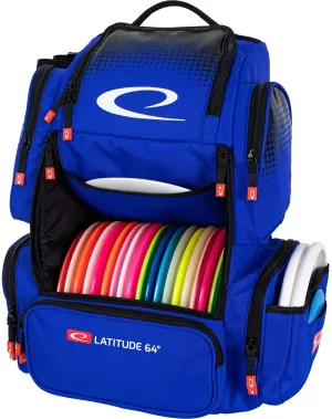 Latitude 64 Luxury E4 backpack Disc Golf Bag - Blue