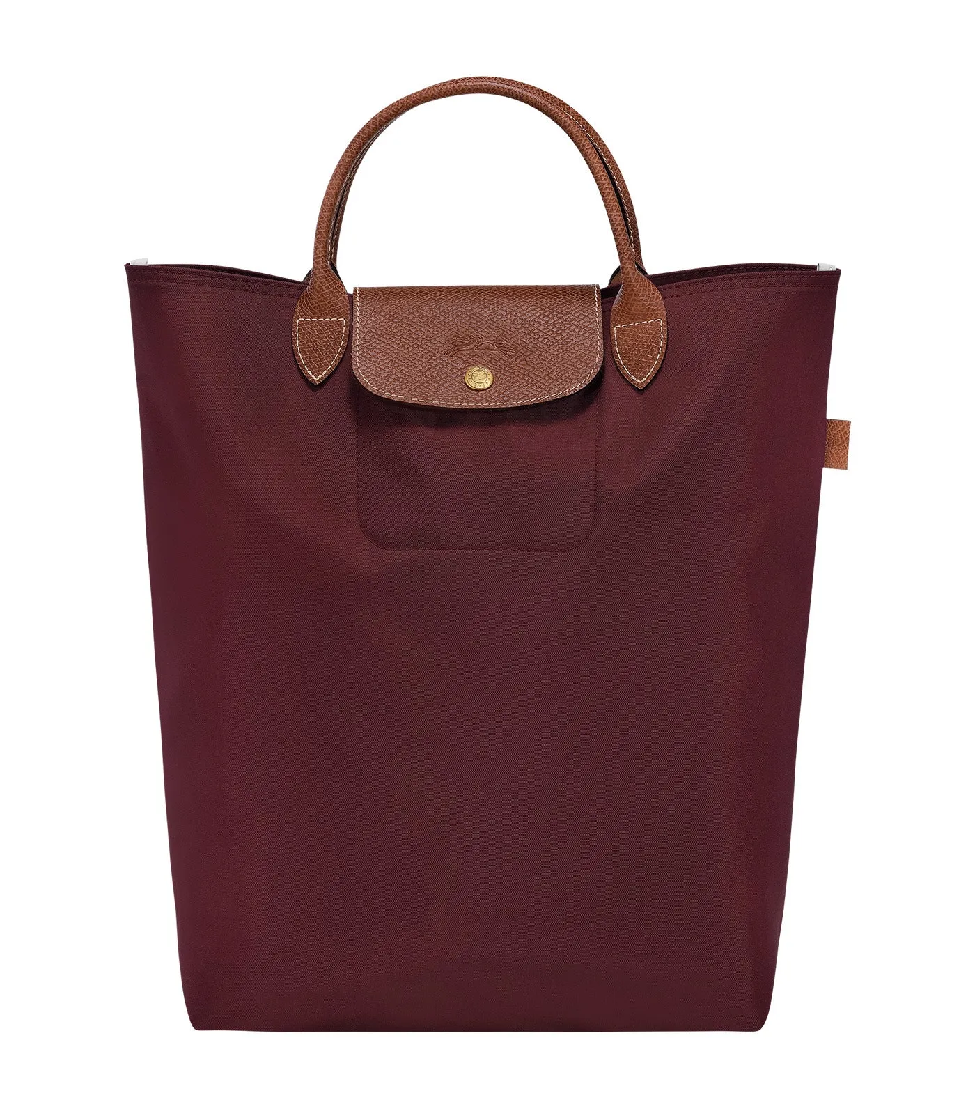 Le Pliage Tote Bag M Burgundy