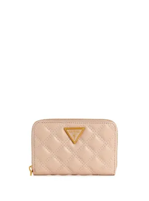 Light Beige Giully Medium Wallet