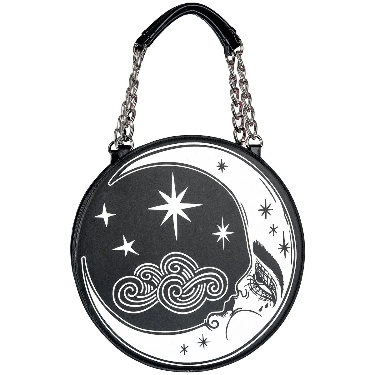 Loll3 Mystic Moon Round Purse