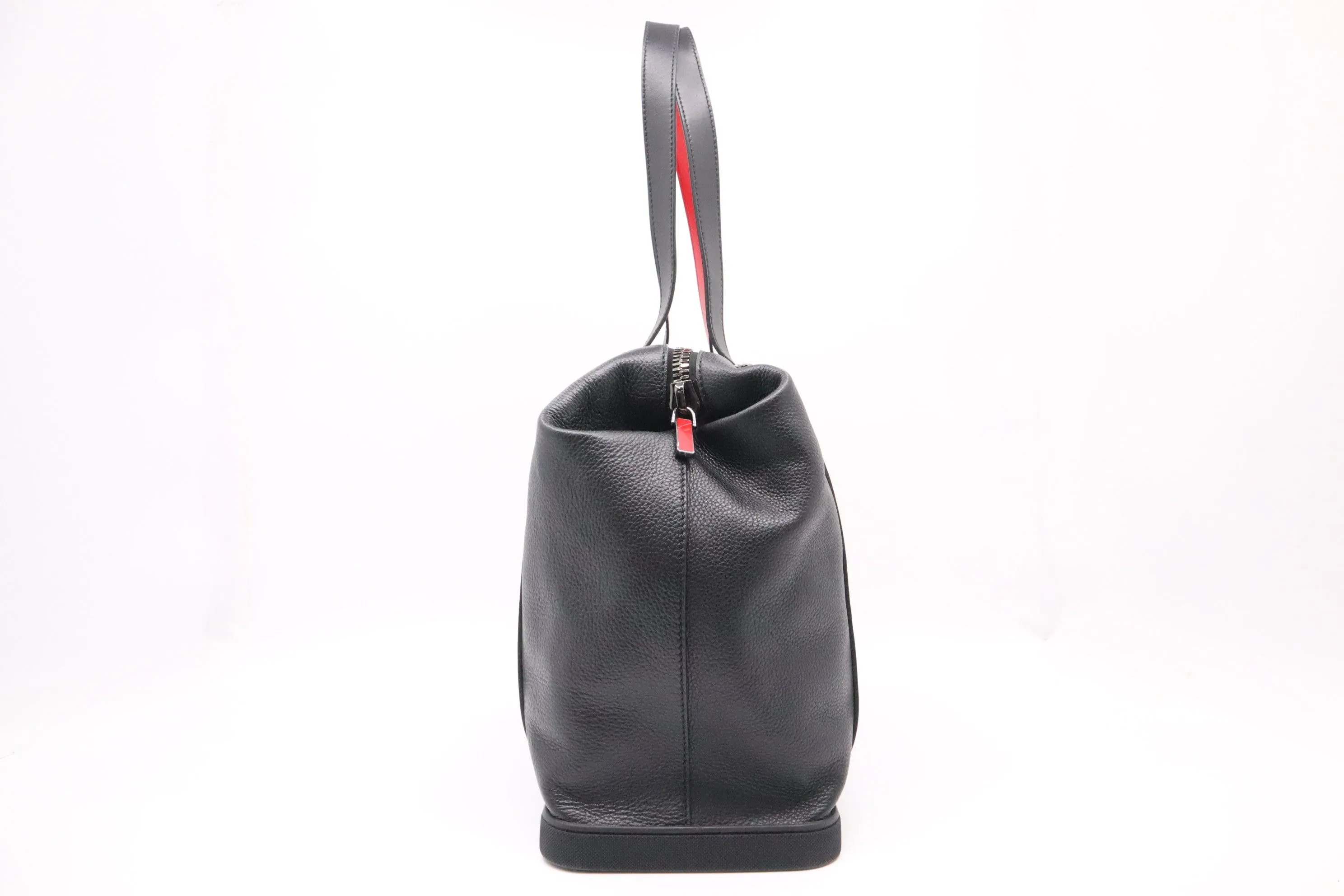 Louboutin Bagdamon Tote in Black Leather