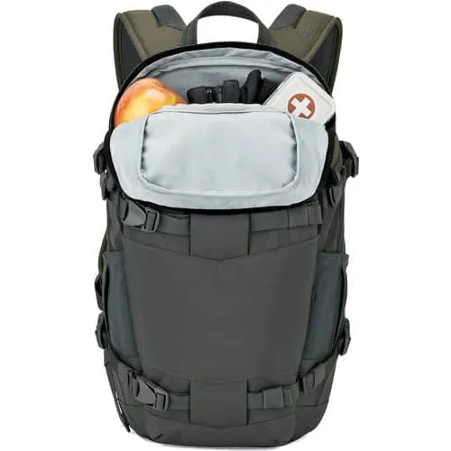 Lowepro Flipside Trek BP 250 AW Backpack (Gray/Dark Green)