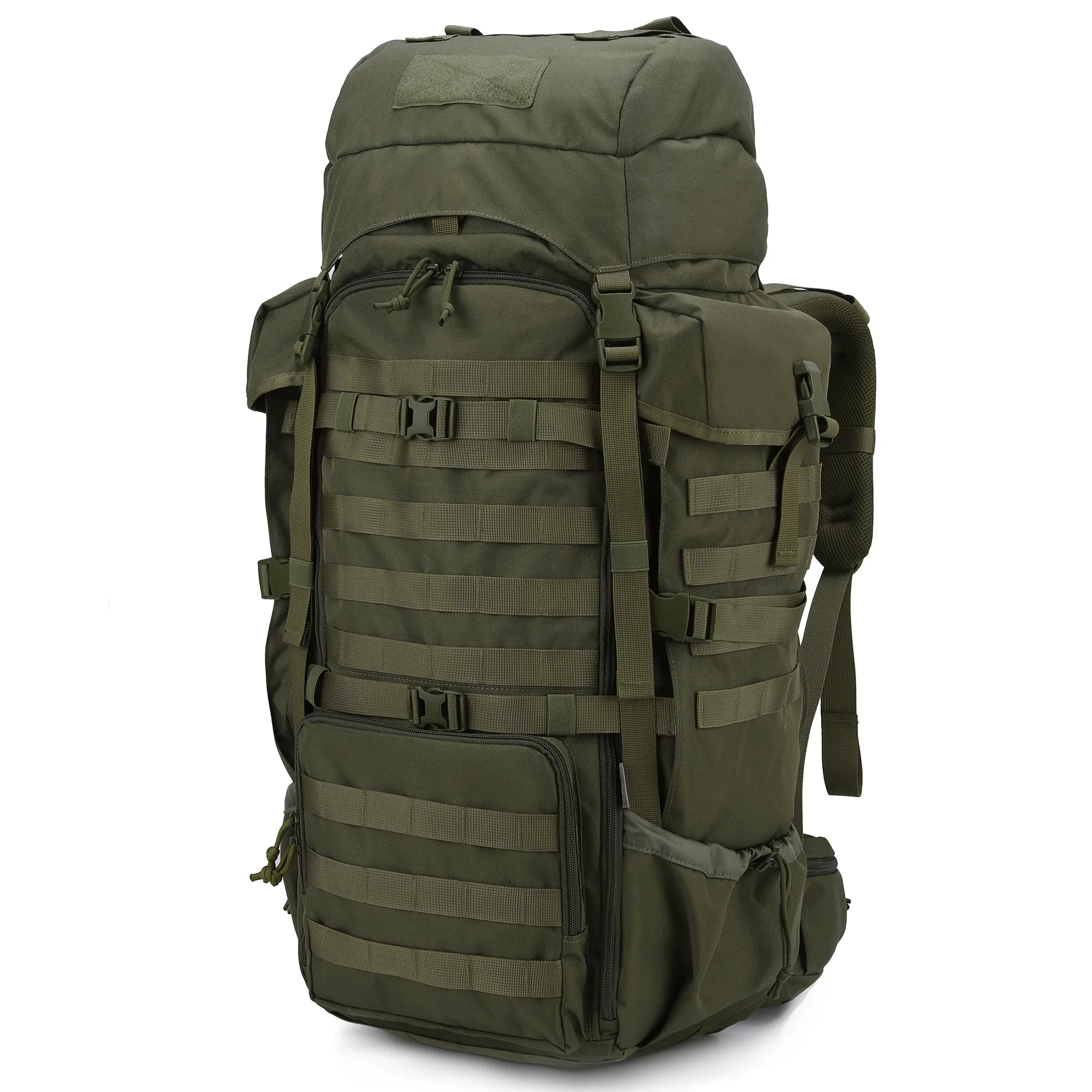 Mardingtop 70L Hiking Backpack Internal Frame Backpack Molle Daypack with Rain Cover