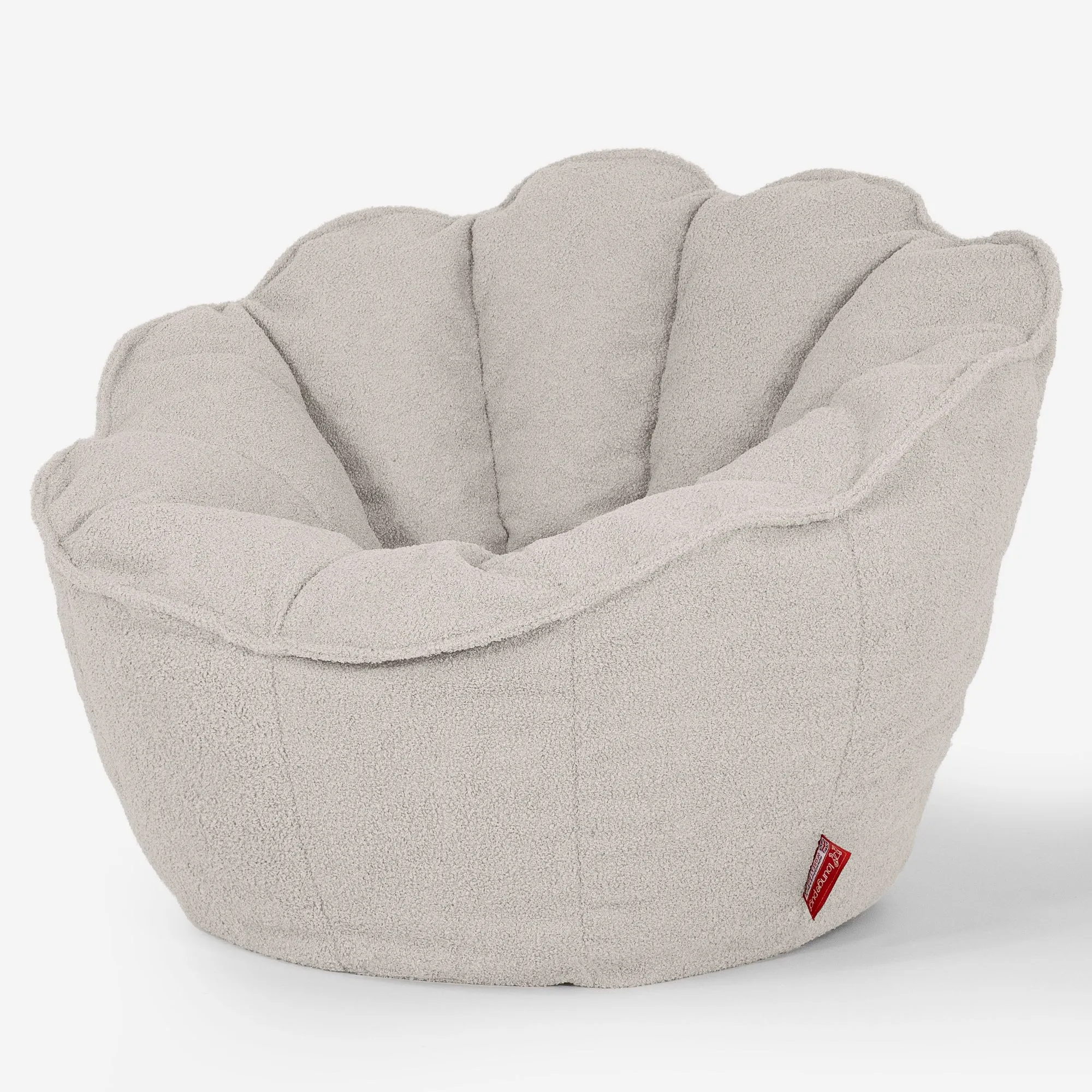 Natalia Sacco Bean Bag Chair - Boucle Ivory