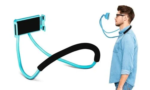 Neck Phone Holder Lazy Adjustable Stand