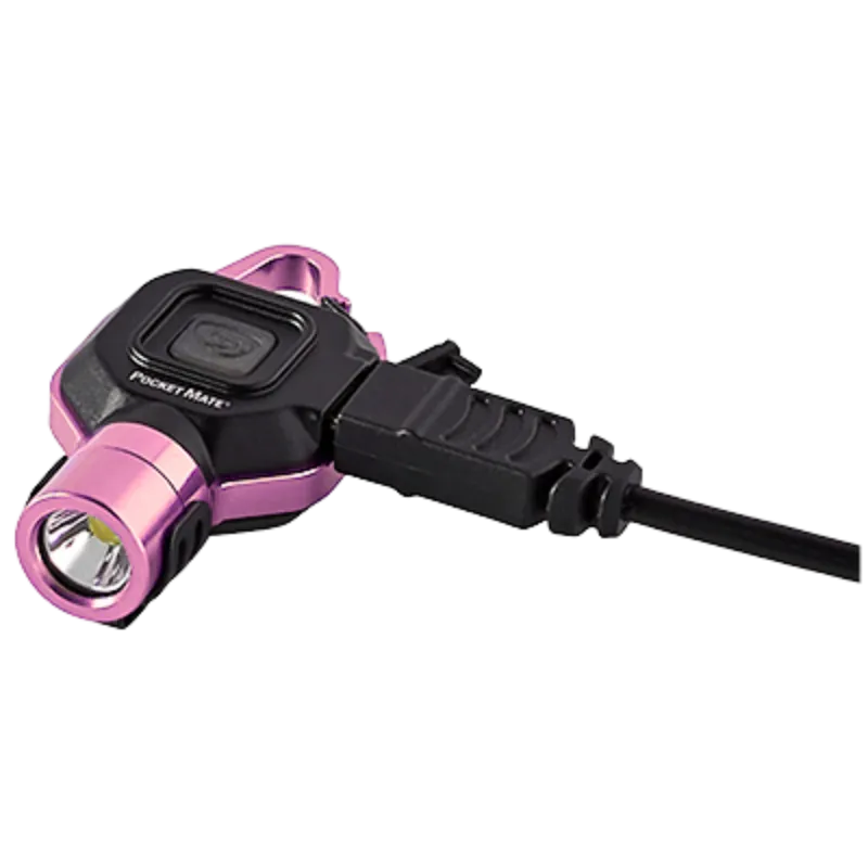 Pocket Mate Rechargeable LED Clip Light | Sliver, Red, Pink