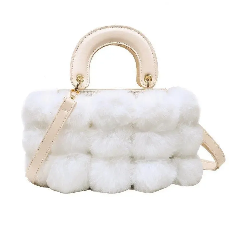 Pom Pom Detail Handbag