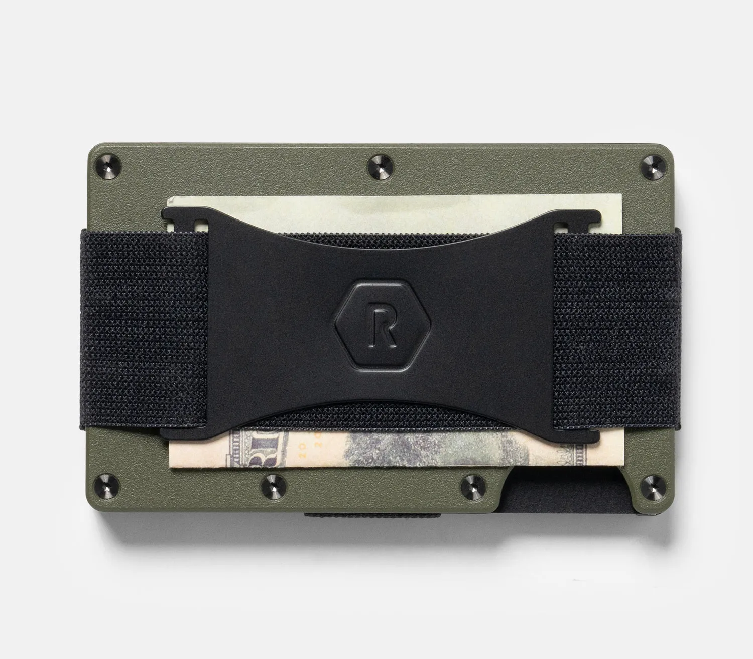 Ridge Wallet For MagSafe - Matte Olive