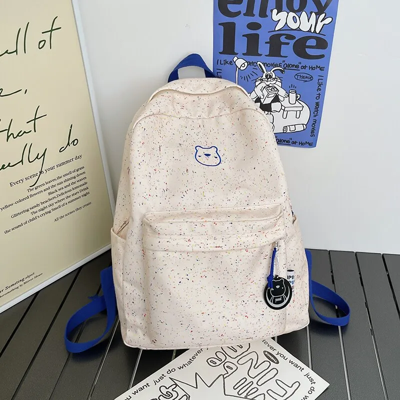 Simple Bear College Kawaii Backpack Bag