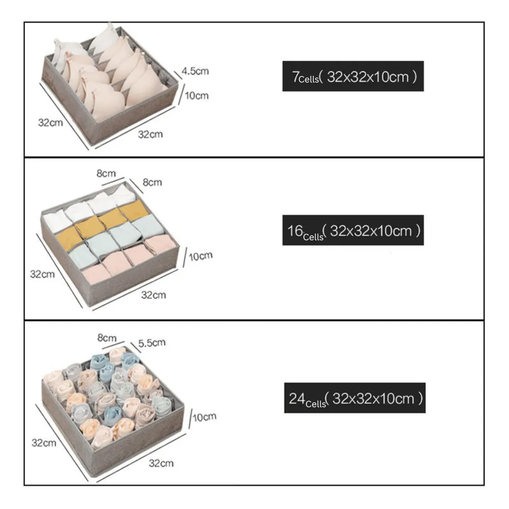 Sock Underwear Organizer Dividers