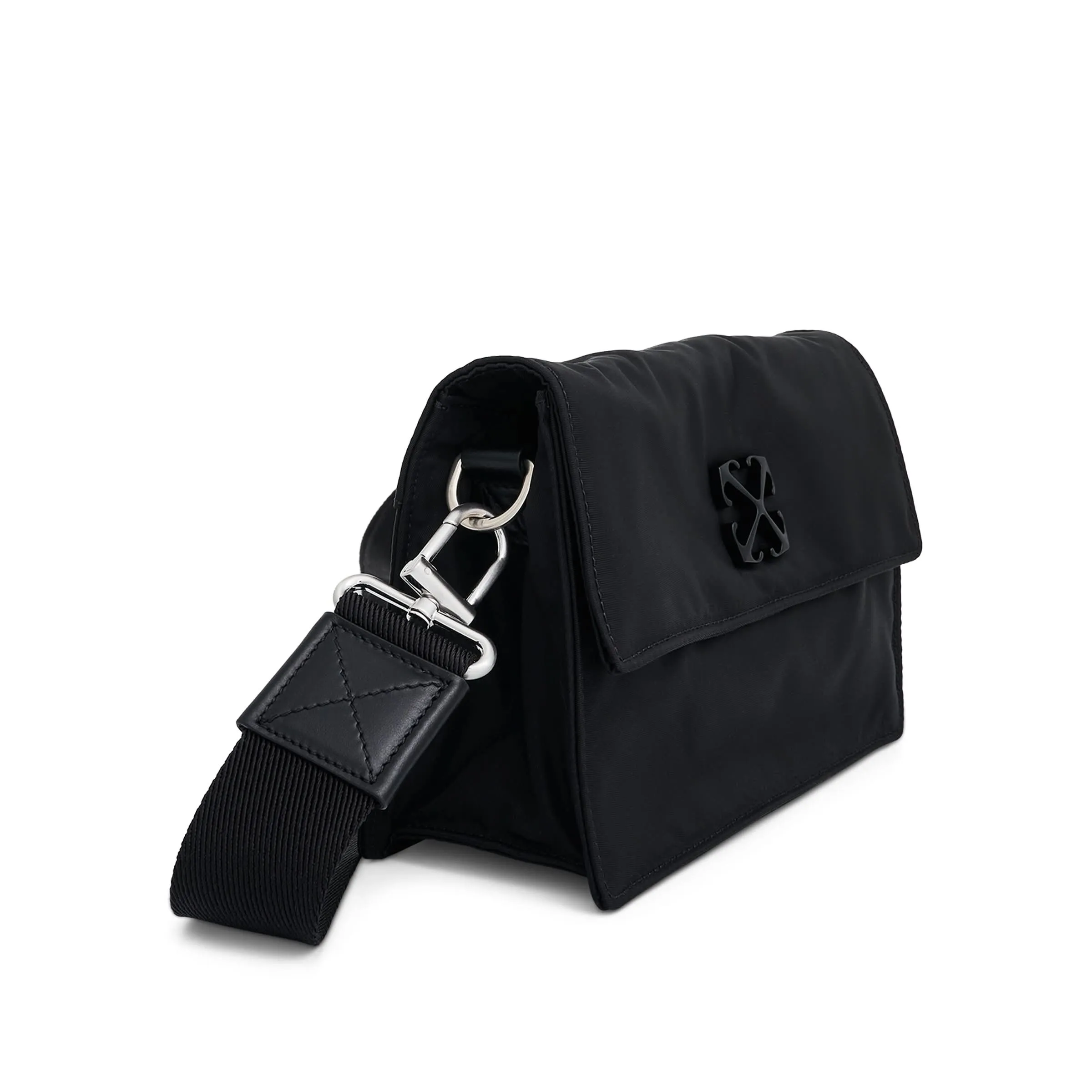 Soft Jitney 1.4 Simple Nylon Bag in Black