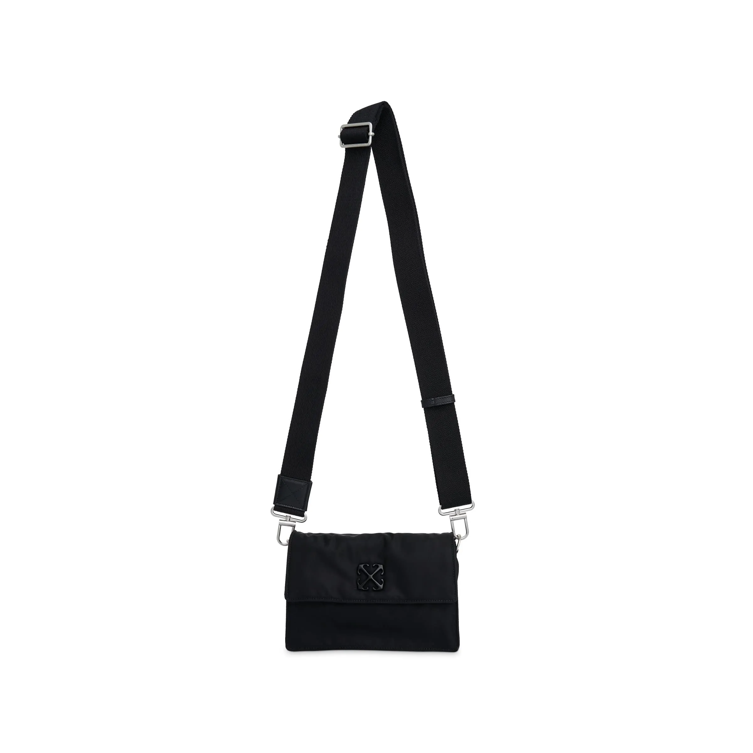 Soft Jitney 1.4 Simple Nylon Bag in Black