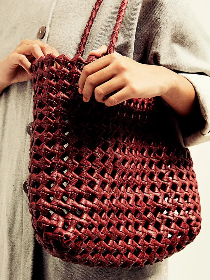 The Nudo Tote Red Wine