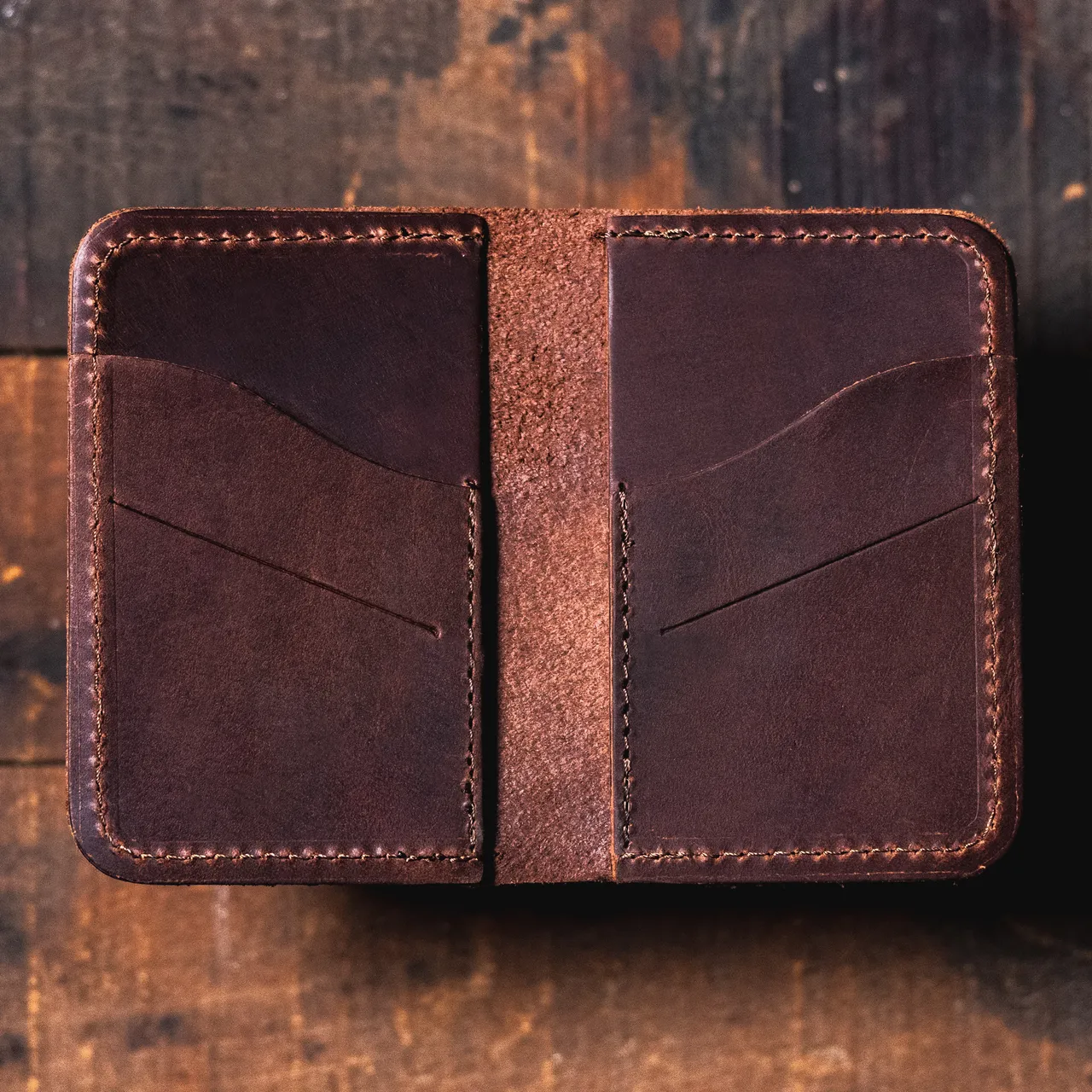 THE RAW EDGE BIFOLD WALLET