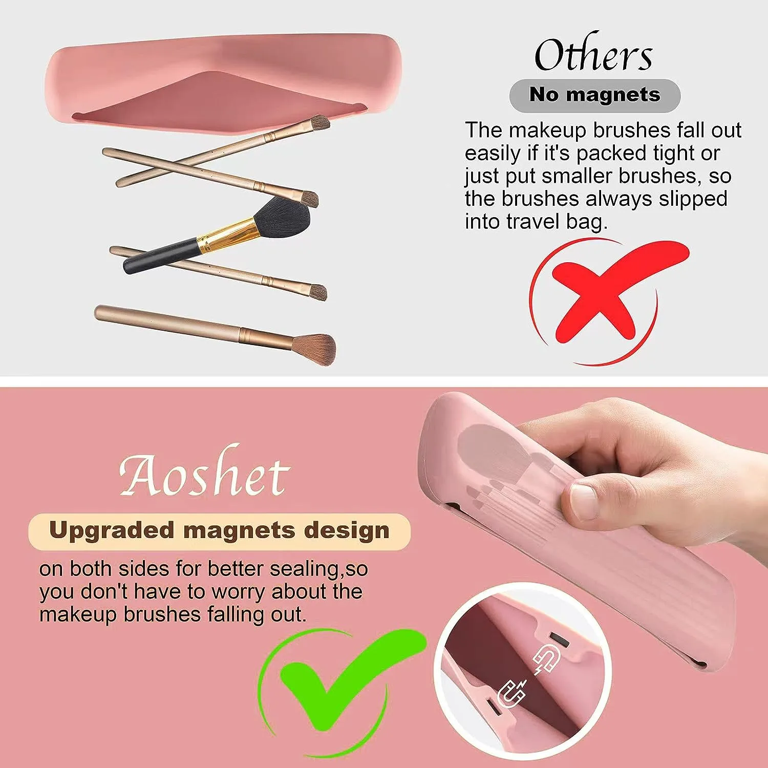 Travel Makeup Brush Holder