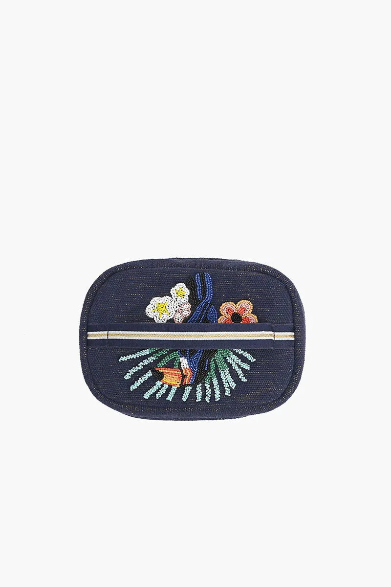 Tropical Travel Make Up Bag