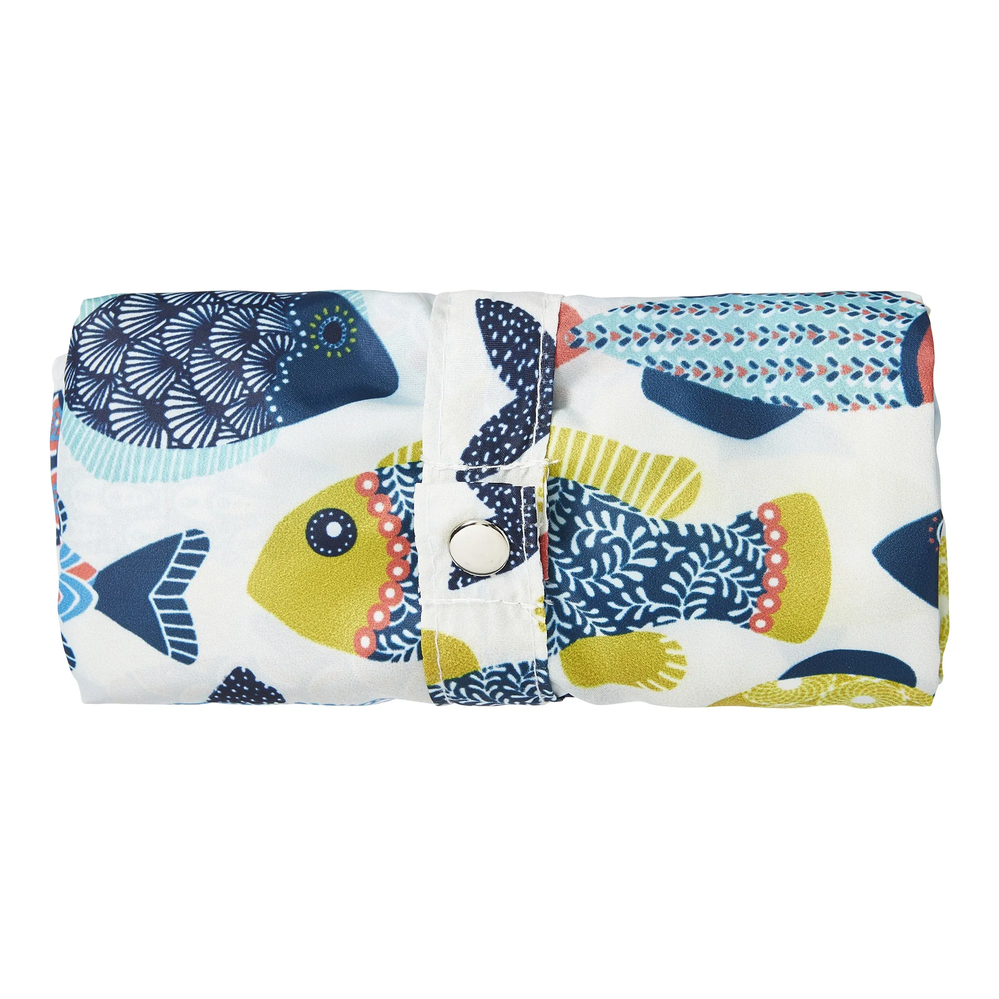 Ulster Weavers Reusable Roll-Up Bag - Aquarium (Polyester, Blue)