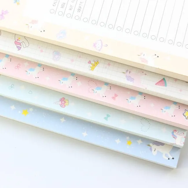 Unicorn To Do List - Memo Pad