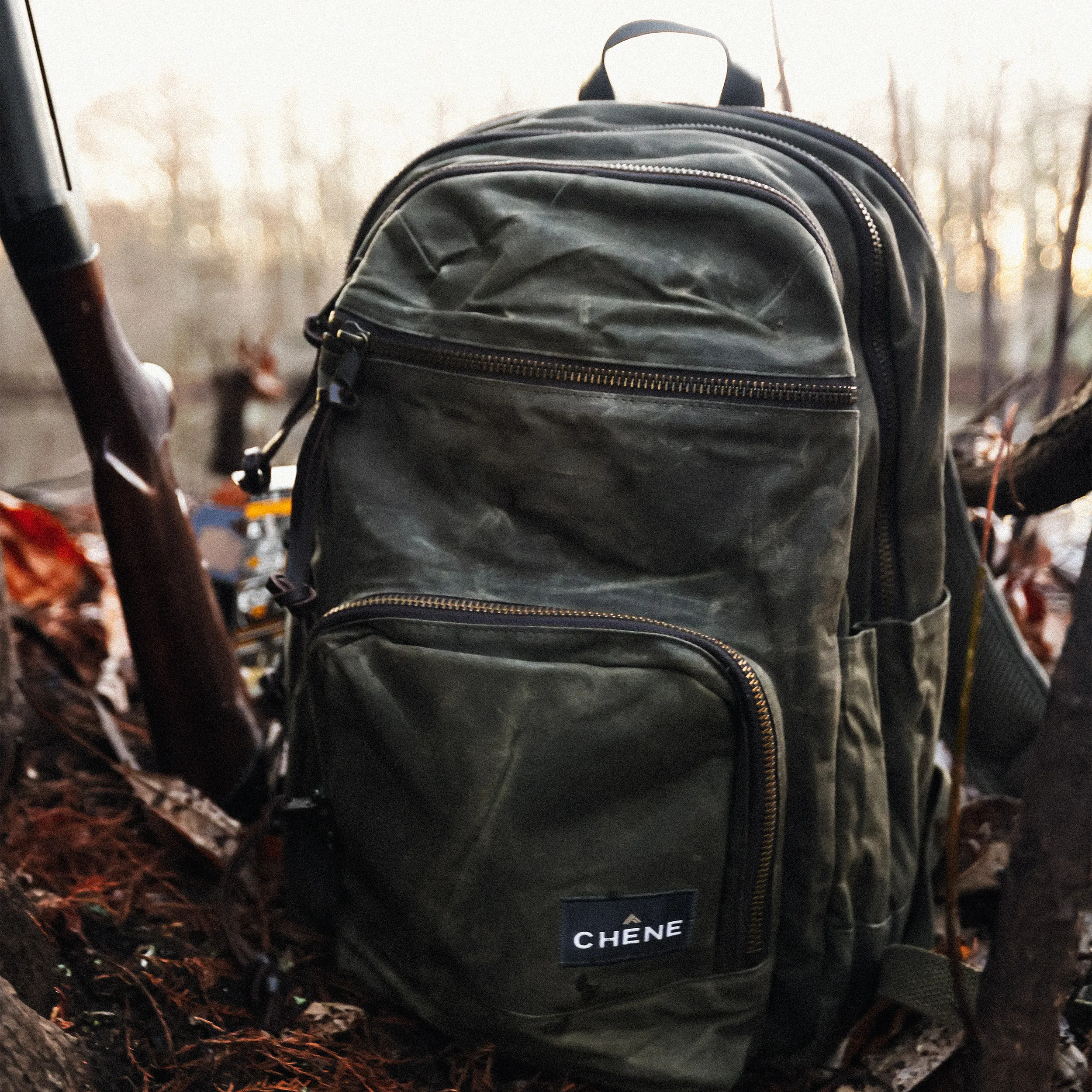 Waxed Canvas Backpack