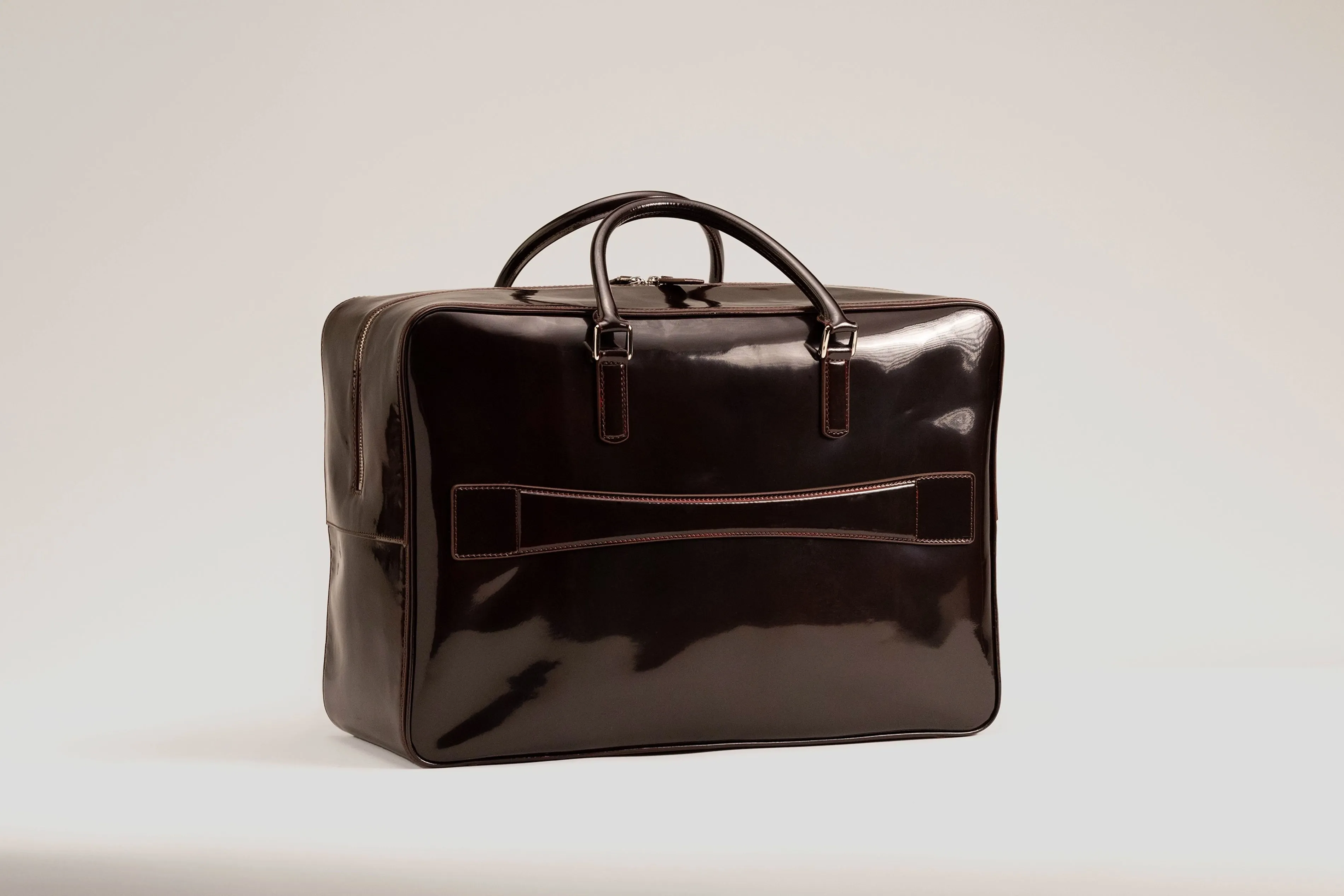 Weekender Bag - Glossy Brown