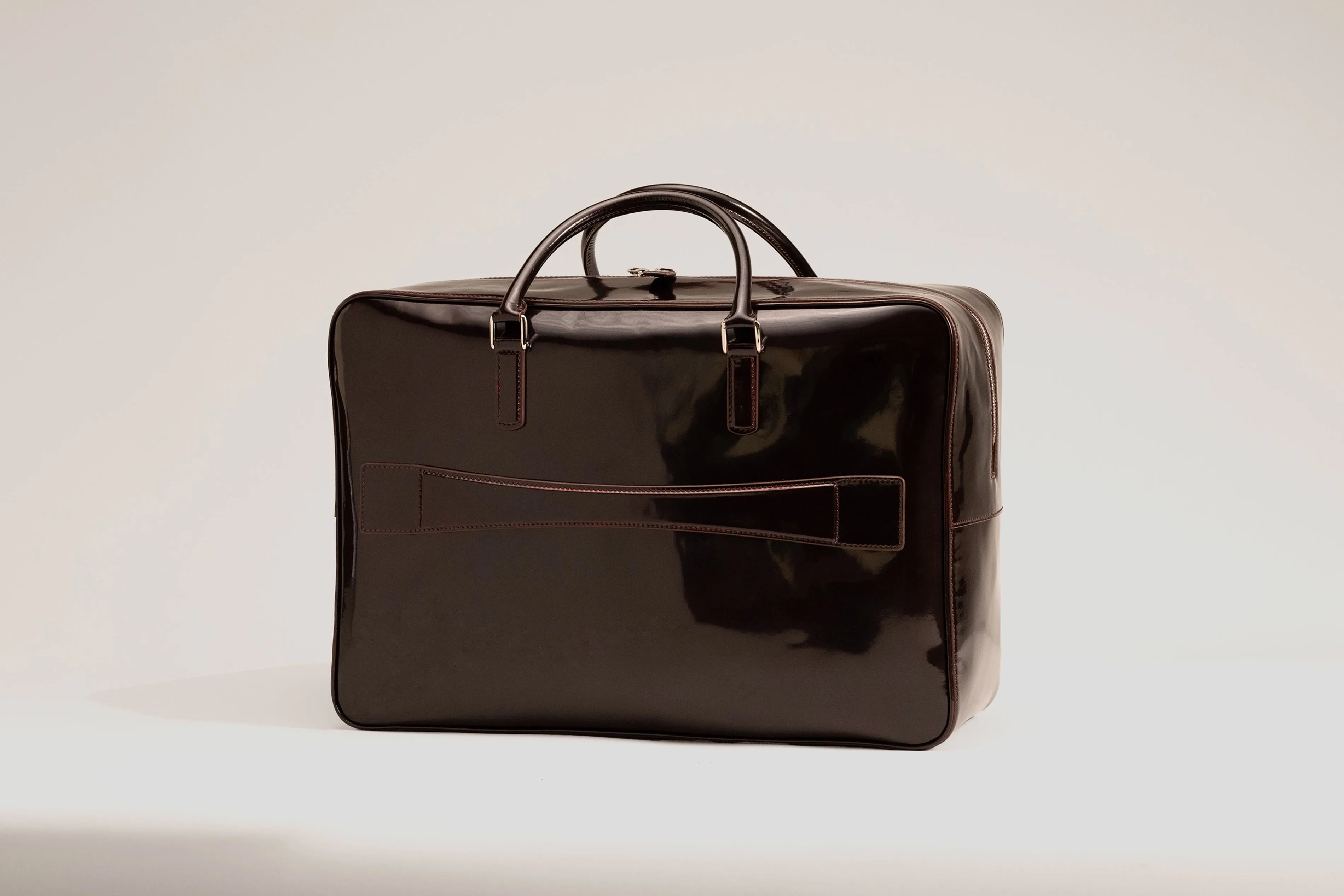 Weekender Bag - Glossy Brown