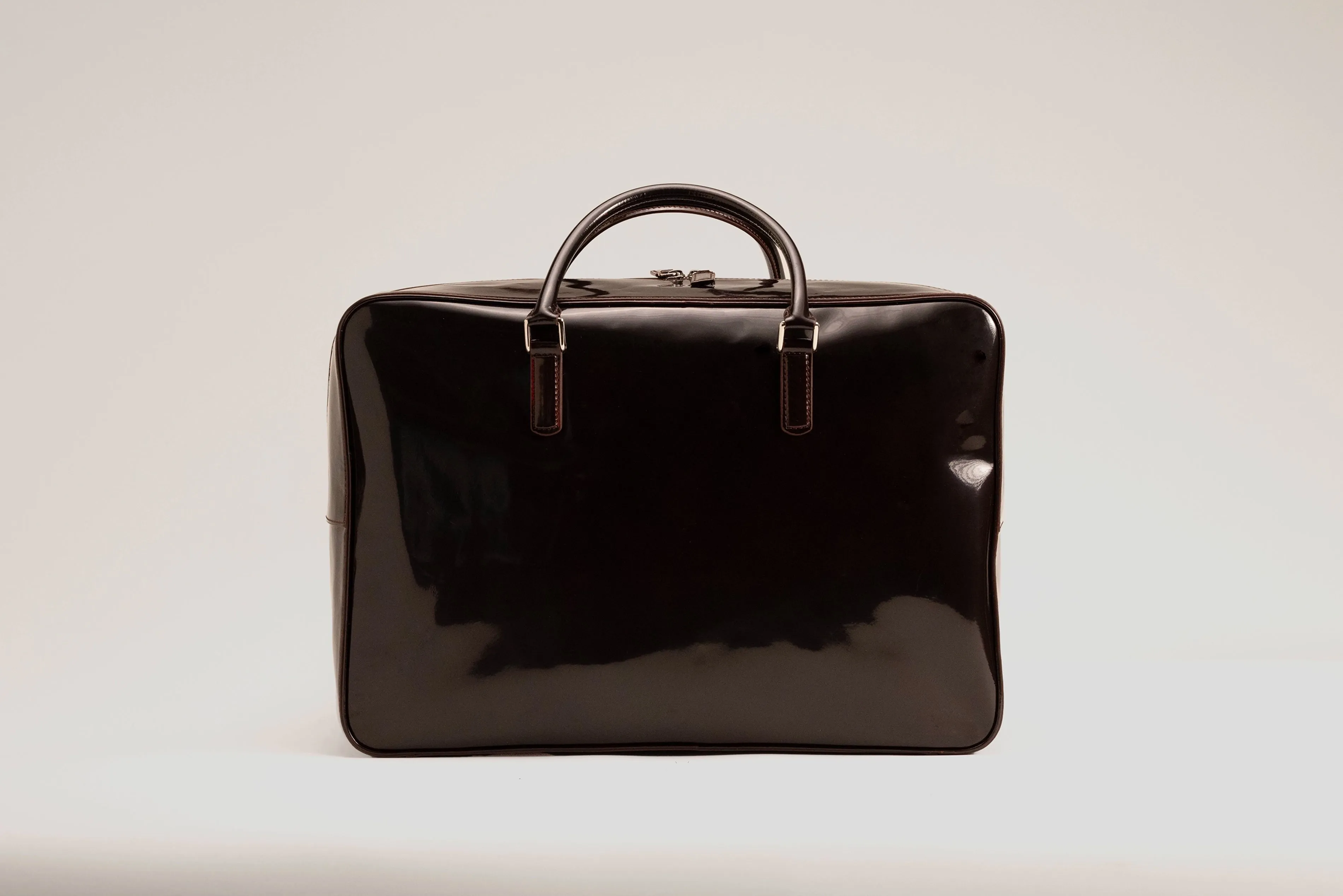 Weekender Bag - Glossy Brown