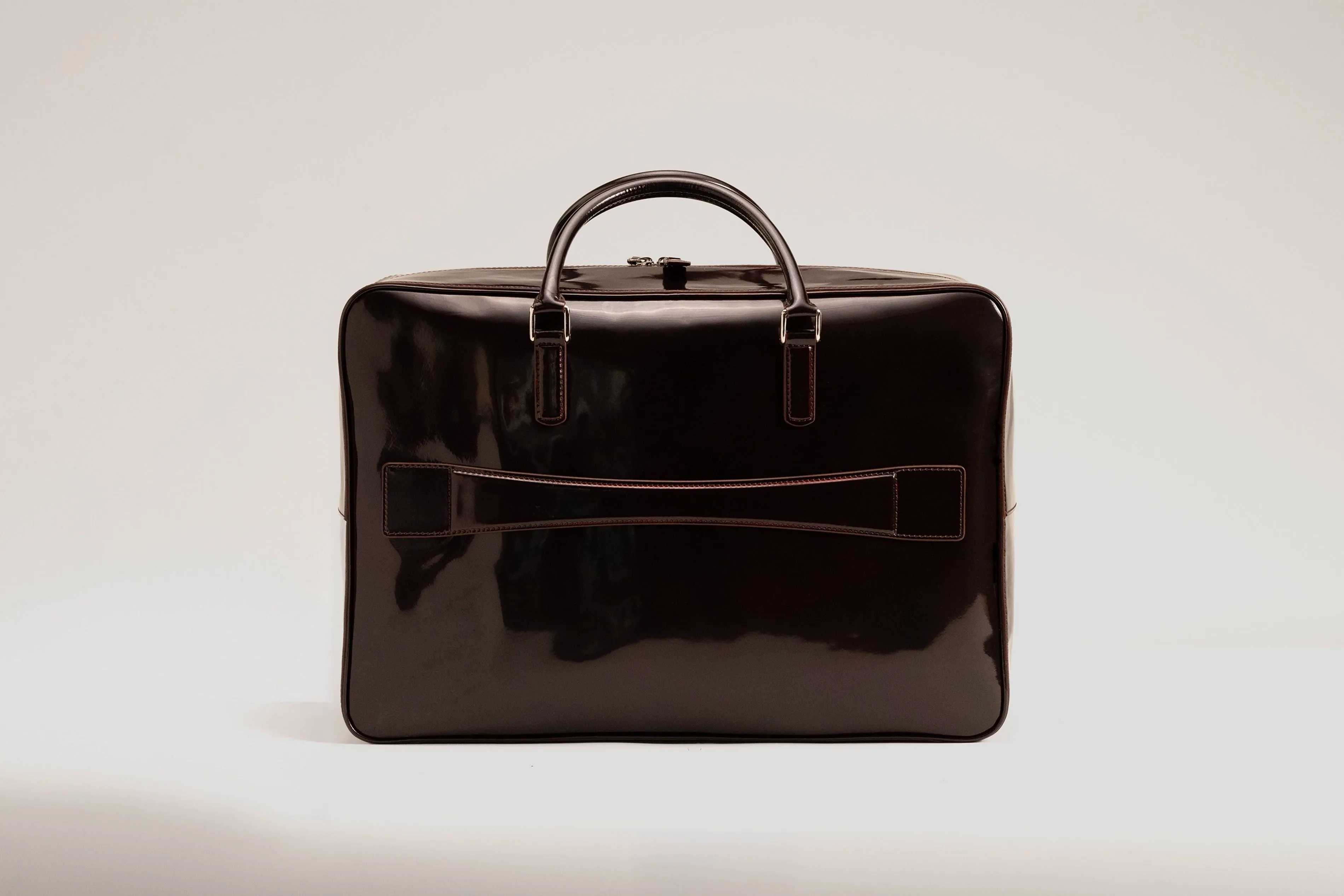 Weekender Bag - Glossy Brown